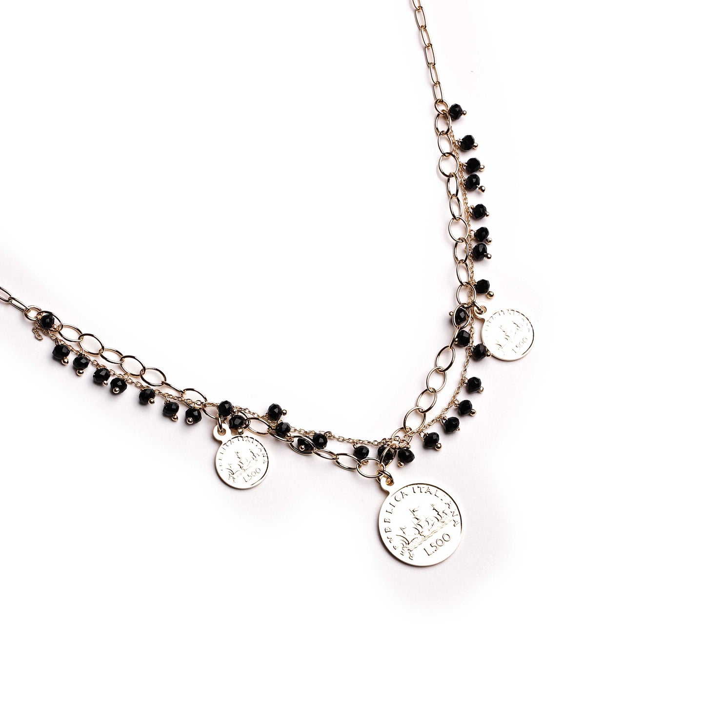 Collana Charms Monetine