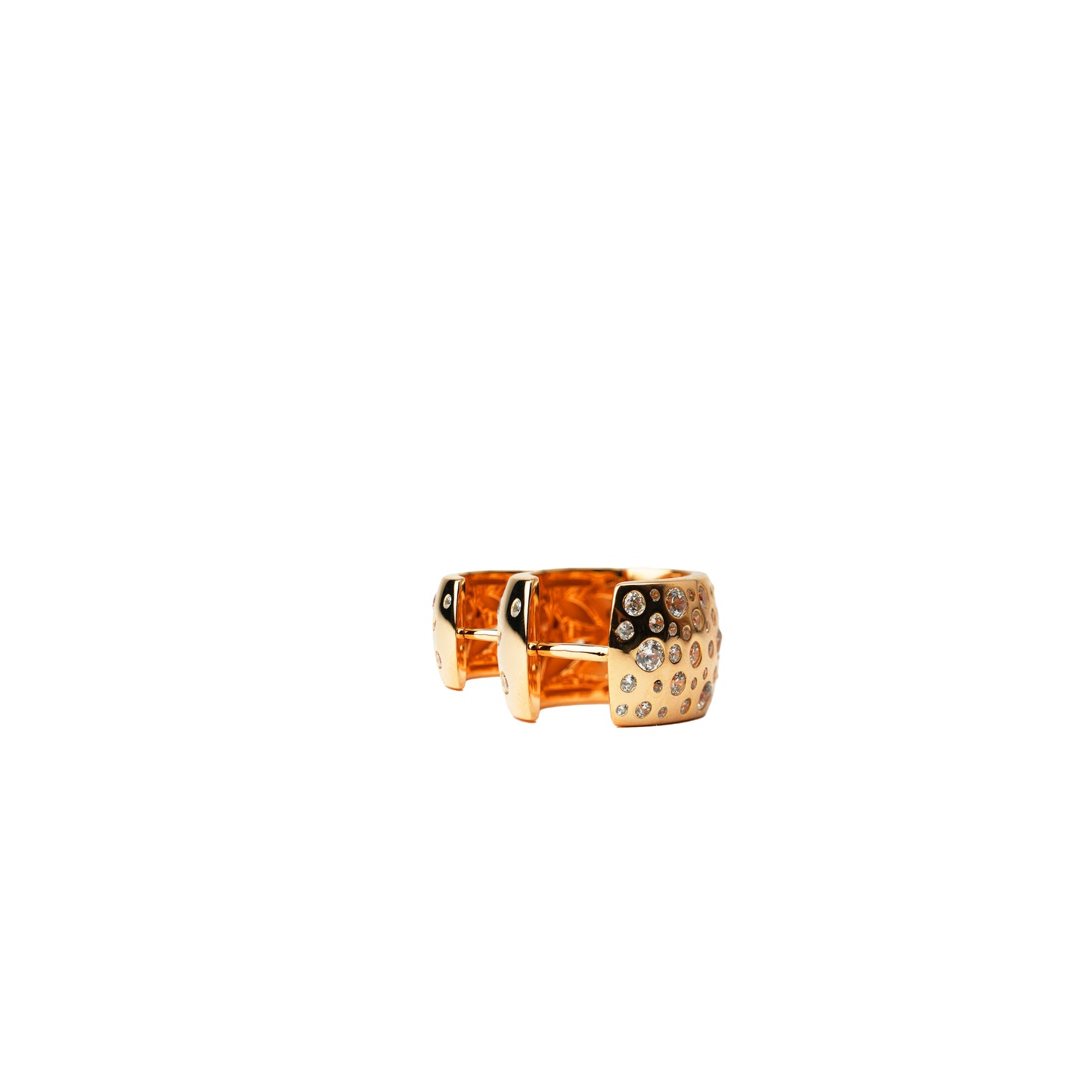 Orecchini sparkling double