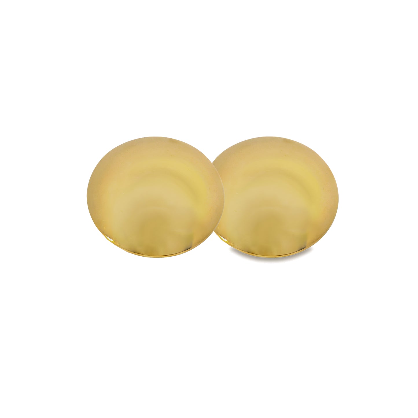 Orecchini tondi maxi lucidi