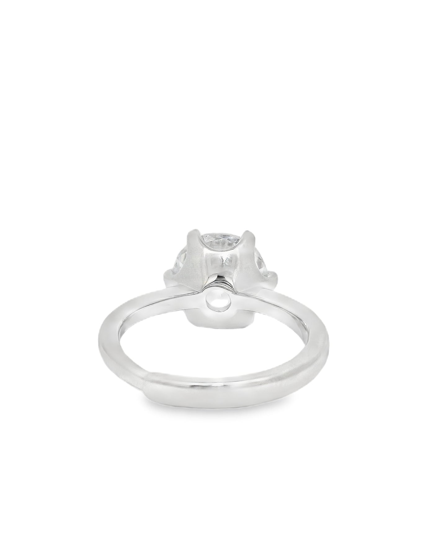 Anello Solitario 3ct Regolabile