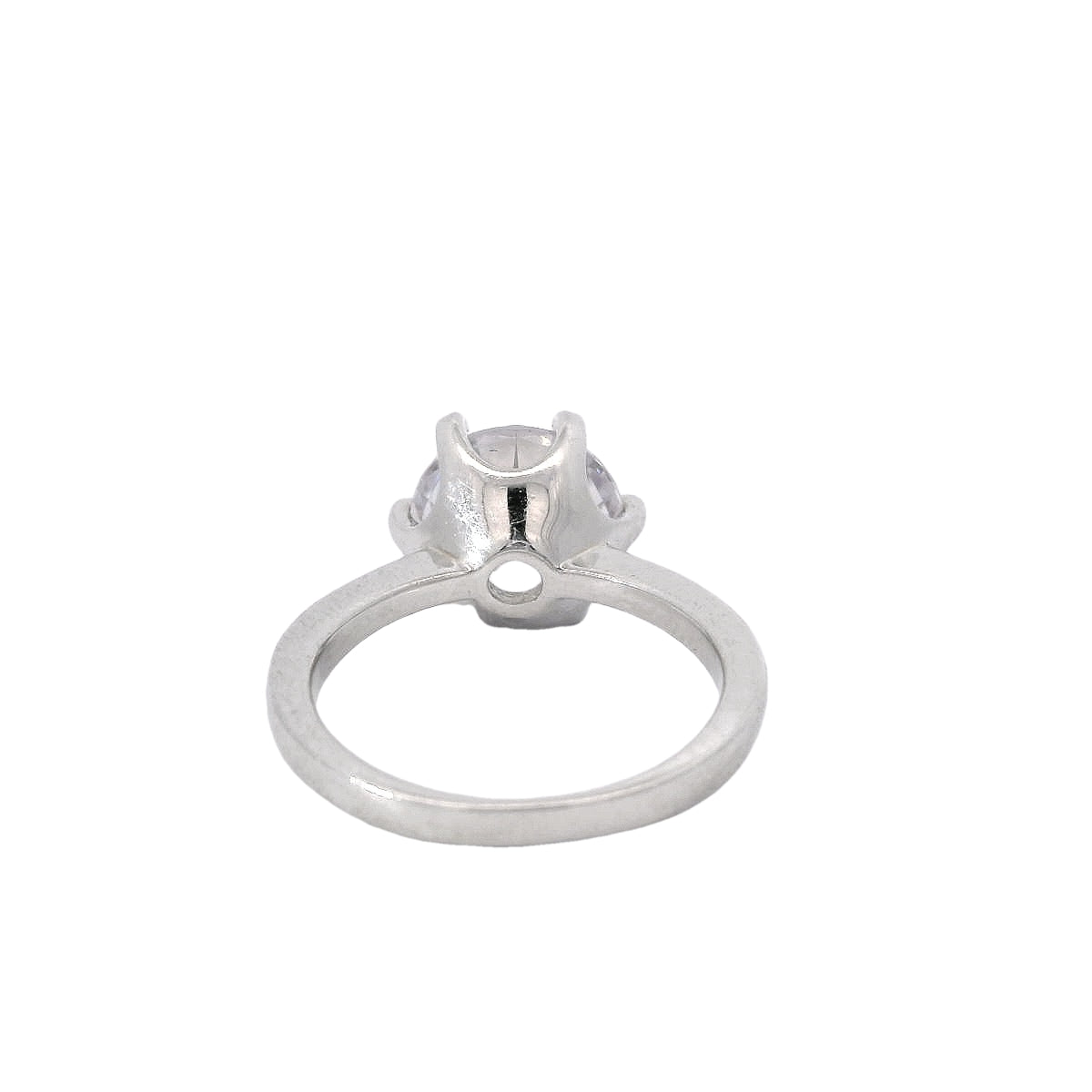 Anello Solitario 3 ct 6 griffe