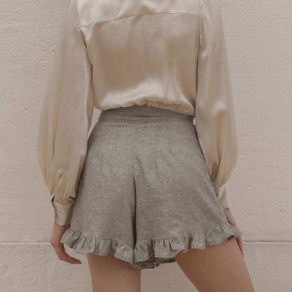 Pantaloncini Misto Lino