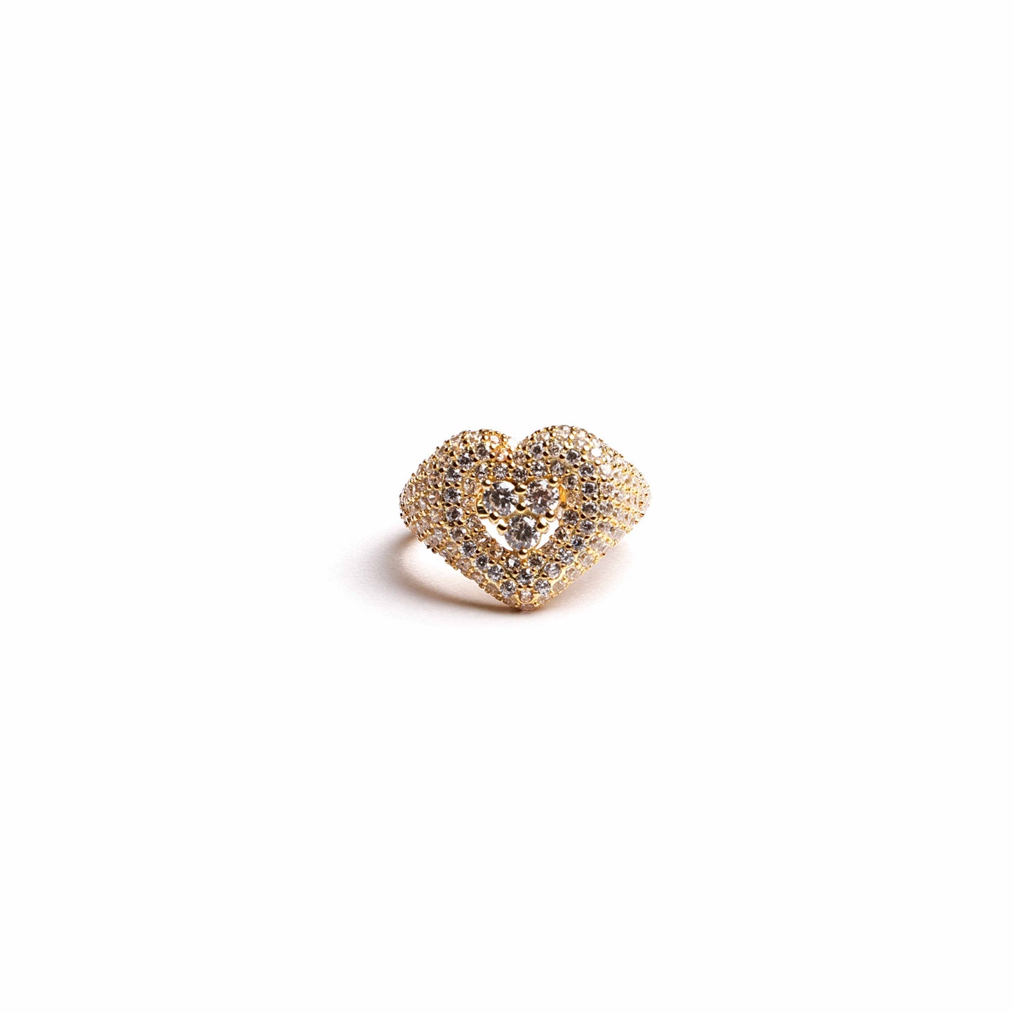 Anello chevalier sparkling cuore