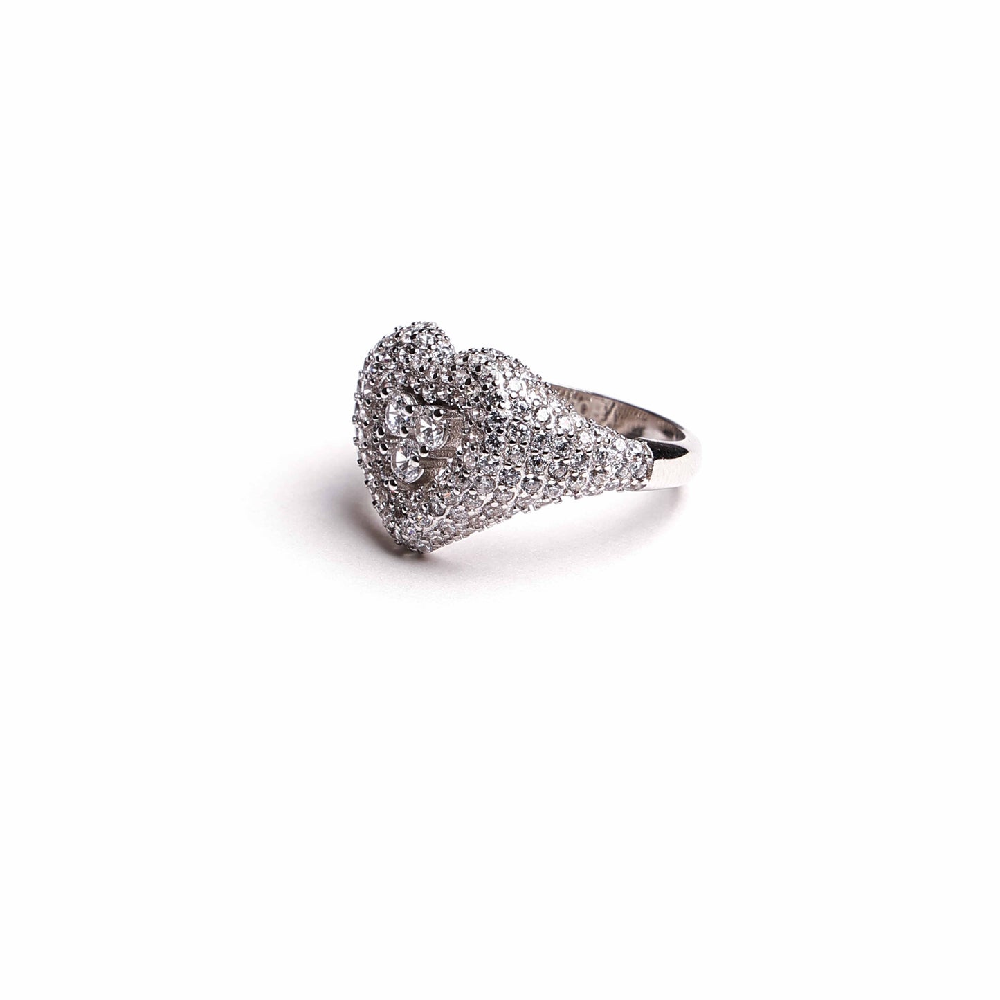 Anello chevalier sparkling cuore