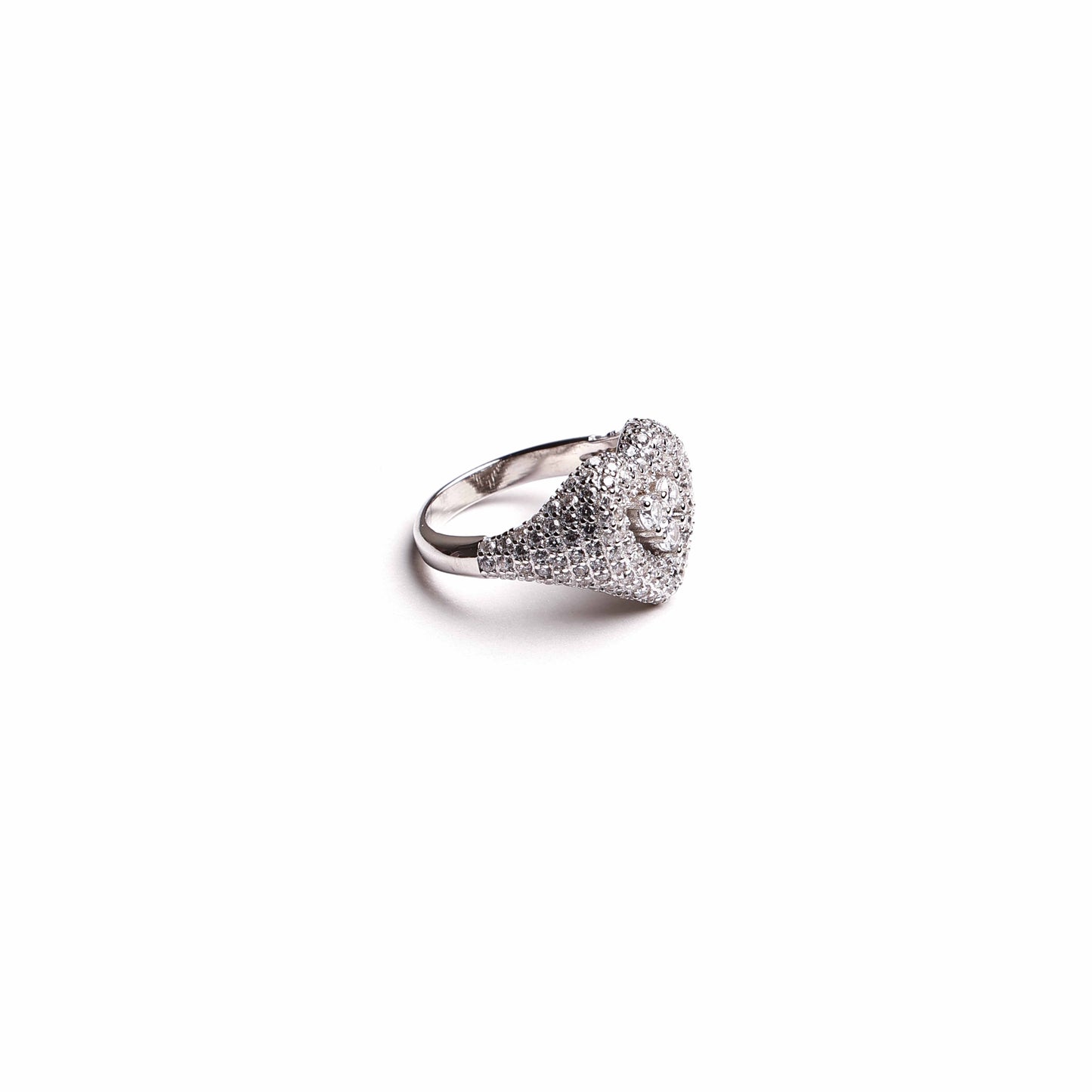 Anello chevalier sparkling cuore