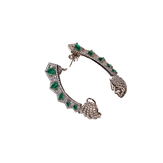 Ear cuff pietra goccia