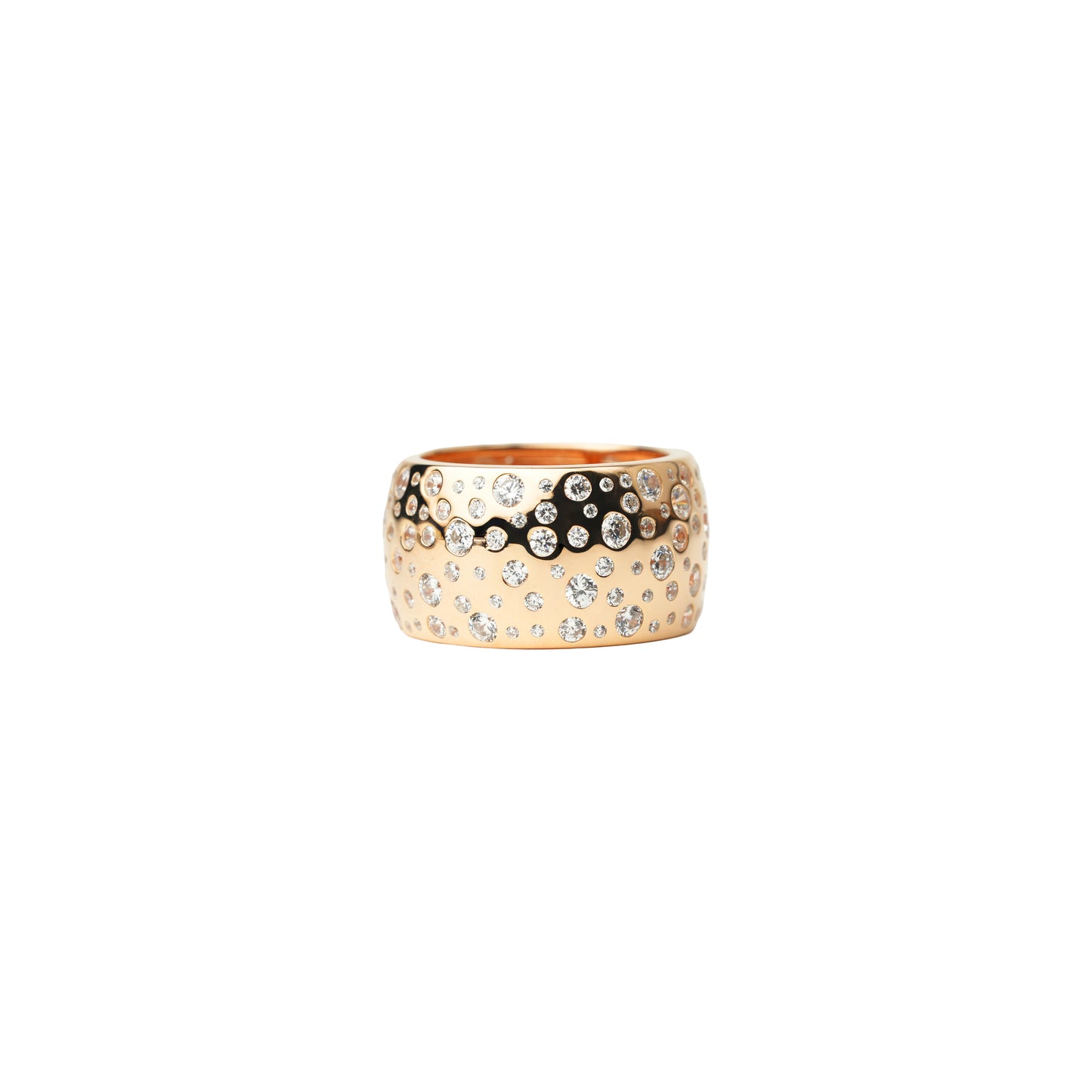 Anello sparkling double