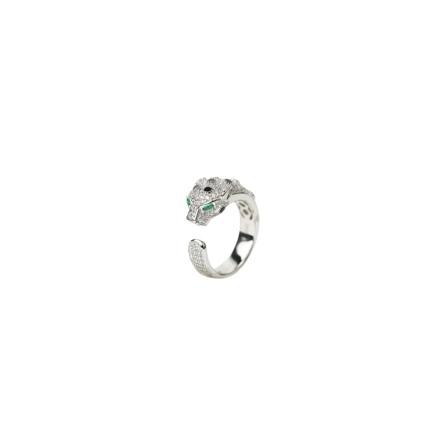 Anello pantera sparkling