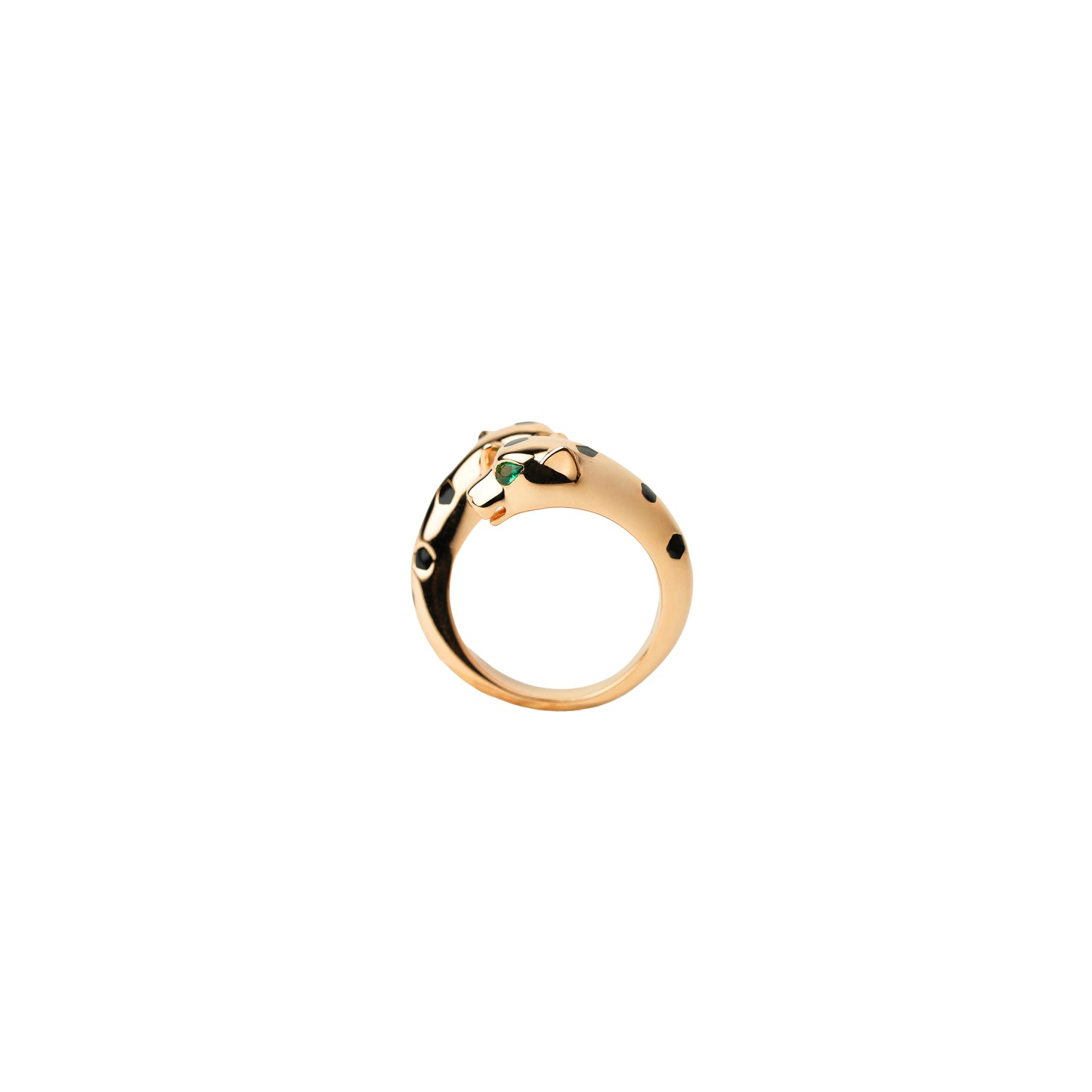 Anello doppia pantera