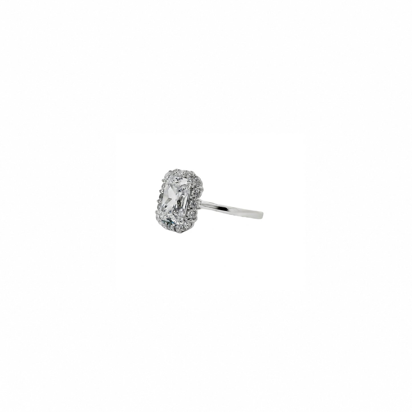 Anello regale solitario