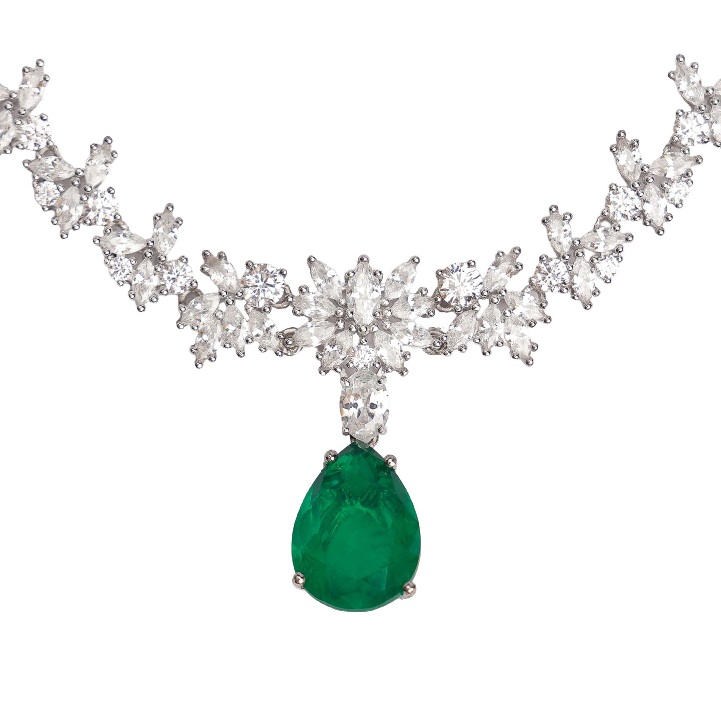 Collana Goccia Verde