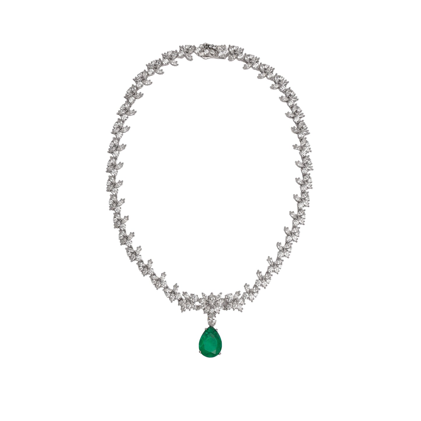 Collana Goccia Verde