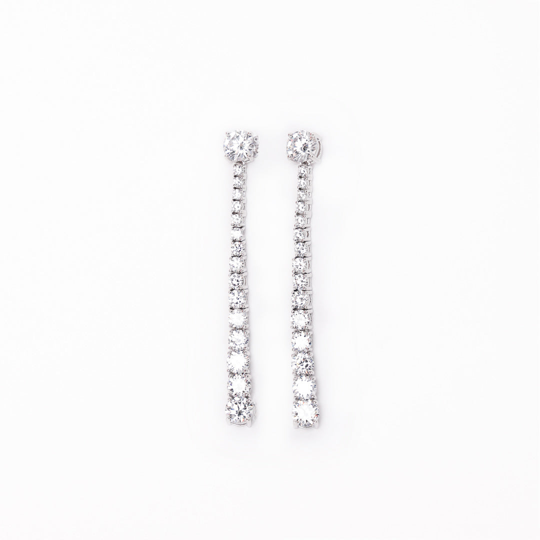 Orecchini tennis pendenti