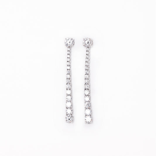 Orecchini tennis pendenti