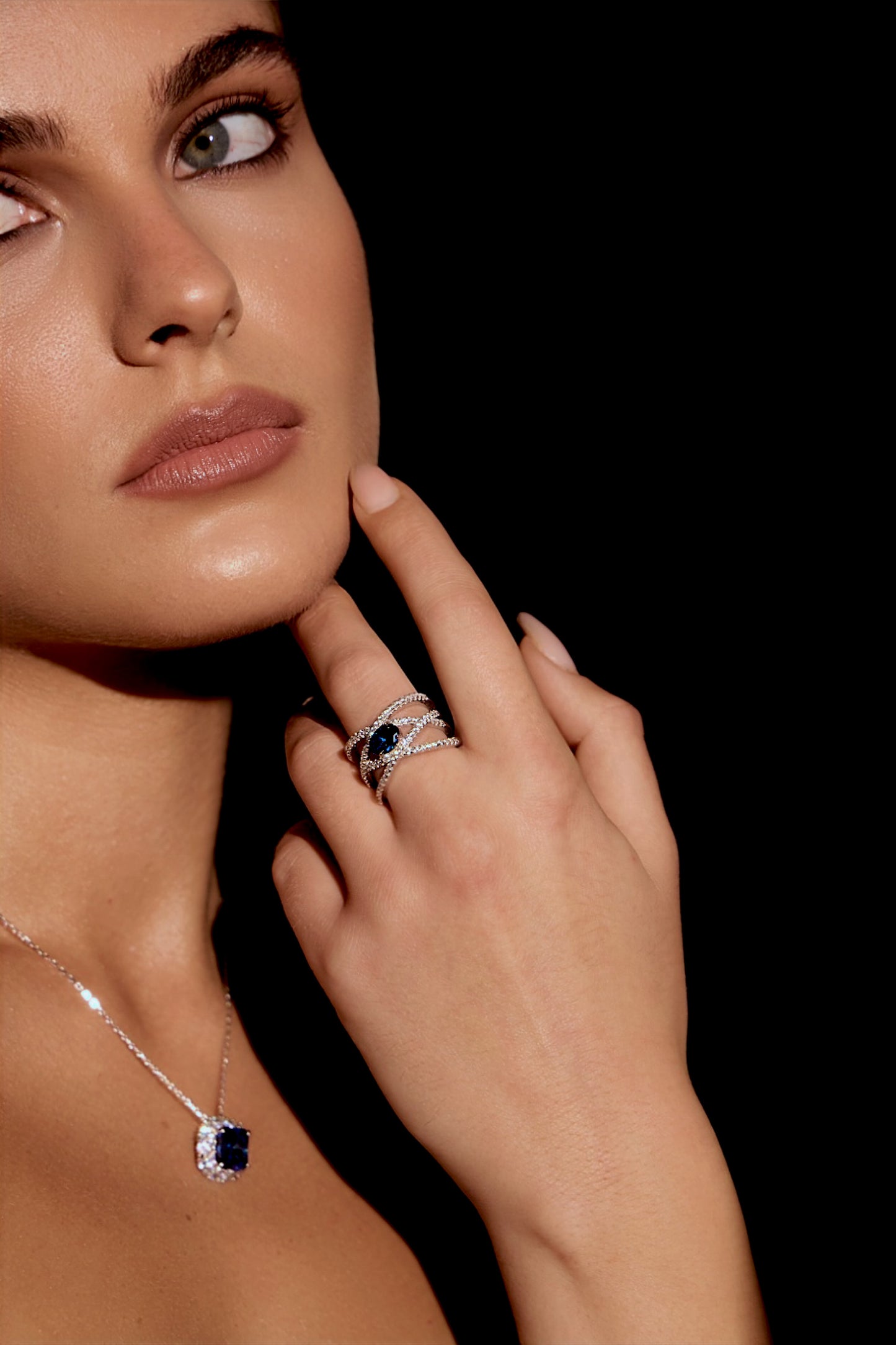 Anello sparkling cross
