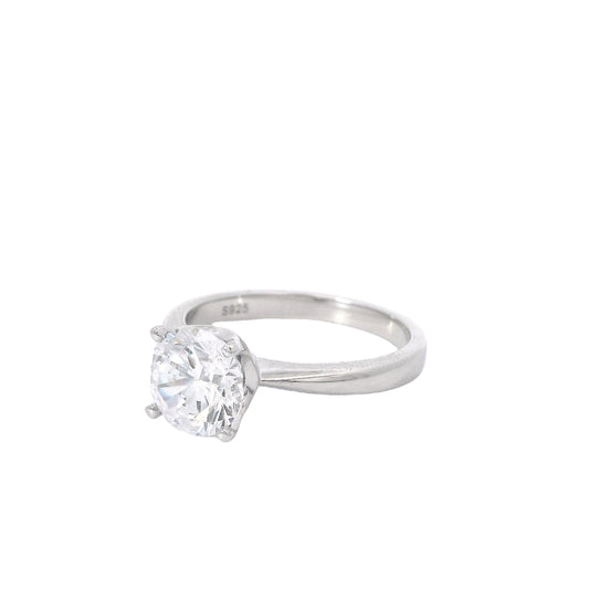 Solitario 2 ct 4 Griffe