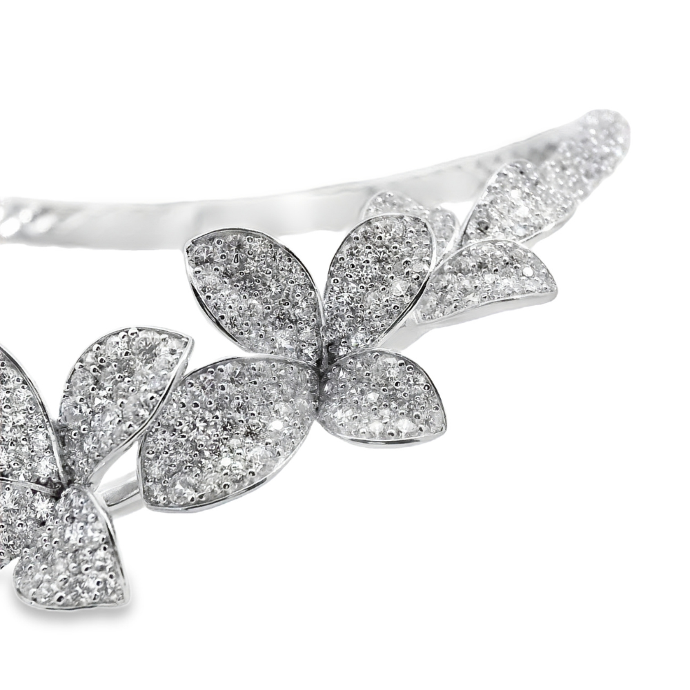 Collana Foglie Sparkling