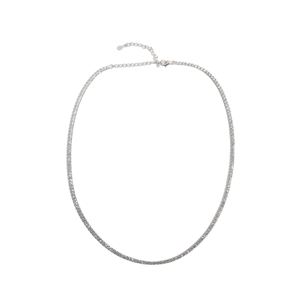 Girocollo sottile tennis regolabile 50 cm